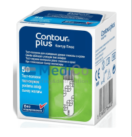 Тест смужки для глюкометра Контур плюс 50 шт - Contour Plus