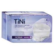 Підгузники-трусики для дорослих TINI NORMA, розмір XL, кількість 30 шт/уп