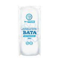 Вата нестерильная 100г DR. WHITE 