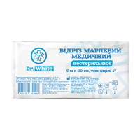Марлевый отрез 5м на 90см медицинский нестерильный Dr. White