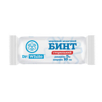 Бинт марлевый стерильный  5х10 Dr. White  