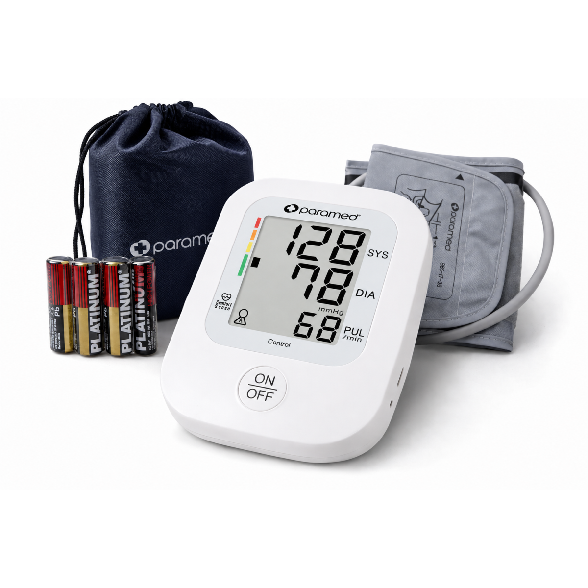 Тонометр автоматичний Paramed Control  (Парамед), манжета 23-36 см, порт USB Type-C