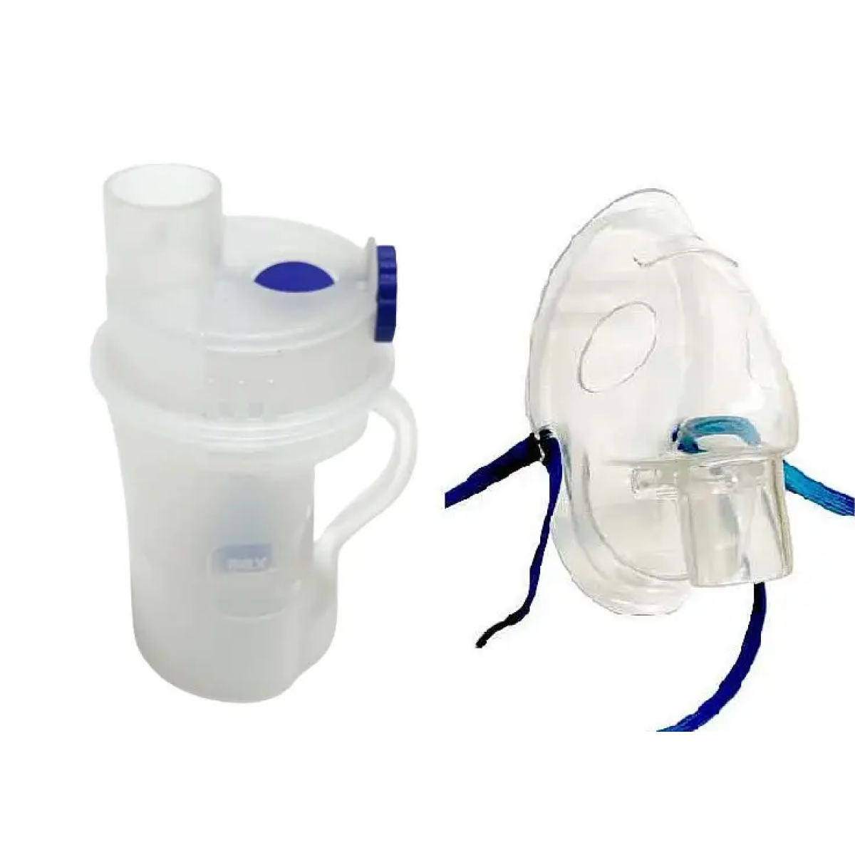 Небулайзерна камера Paramed Nano (7мл) та дитяча маска для небулайзерів, інгаляторів 