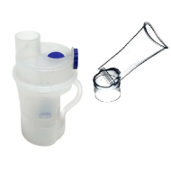 Небулайзерна камера Paramed Nano (7мл) та мундштук для небулайзерів, інгаляторів