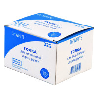 Голка для інсулін шприц-ручки Dr.White 0,23х4 мм 32G