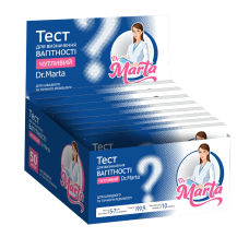 Набір тестів Dr.Marta для визначення вагітності 50 шт. в упаковці